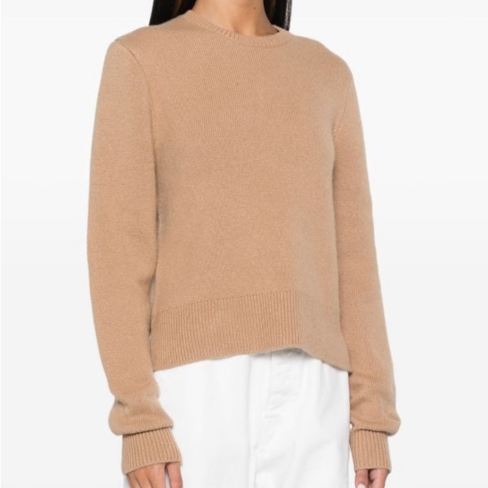 Toteme tan cashmere beige sweater